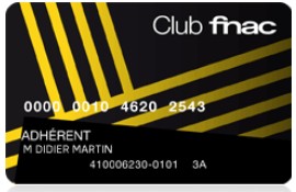 Carte adhèrent FNAC gratuite