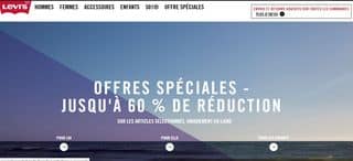 Levi’s : livraison gratuite + jusqu’à moins 60%