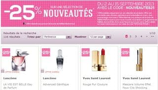 Marionnaud : moins 25% sur plus d’une centaine d’articles (code promo) 