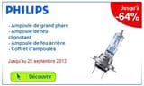 PROMO AMPOULES AUTO PHILIPS