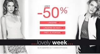 Etam : Jusqu’à -50% sur la lingerie et le prêt-à-porter + 3 collants achetés = 1 gratuits