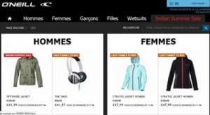 Soldes O’Neill : 250 articles à moins 70% 