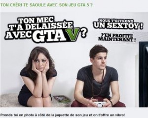 Sex-toy gratuit contre une photo de GTA5