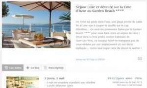 Moins 80% sur un Séjour de luxe SPA hôtel 4 Etoiles Juan-Les-Pins