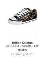 Moins de 15 euros les baskets British Knights ATOLL LO (port inclus) du 36 au 41