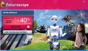 Futuroscope : code promo -40% sur les entrées 