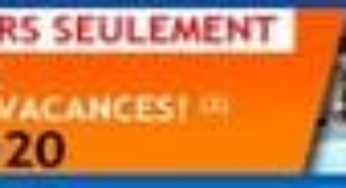 Vente flash location vacances (jusqu’à moins 50%) + Code promo 20% Promo Vacances