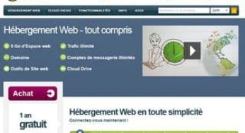 GRATUIT : Hébergement 1 an + nom de domaine + site clé en main… sans engagement – Toujours dispo