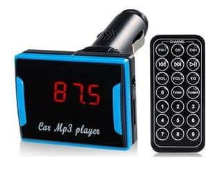 4,36 euros le lecteur mp3 / radio FM allume cigare avec télécommande (port inclus)