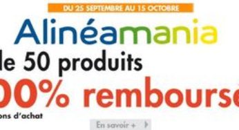 Meubles et articles de déco 100% remboursés (en bon d’achats) chez Alinéa