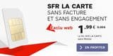 SFR la carte à 1,99 euros