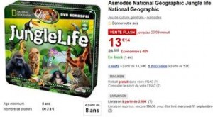 vente flash National Géographic Jungle life Asmodée