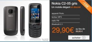 vente flash Nokia C2-05