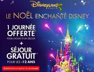 Bon plan DisneyLand 1 journee gratuite