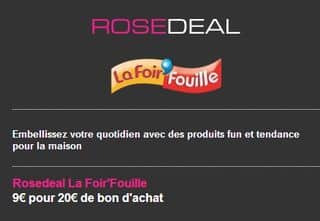 Deal bon achat Foir Fouille