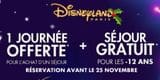 1 journée gratuite pour tout séjour Disneyland