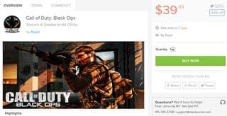 Moins de 30 euros Pack Call of Duty Mac (Call of Duty 4: Modern Warfare + Call of Duty: Black Ops + Call of Duty 2 + 3 extensions)! Valeur plus de 100 euros.