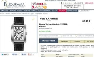 Montre Homme Ted Lapidus 5115202