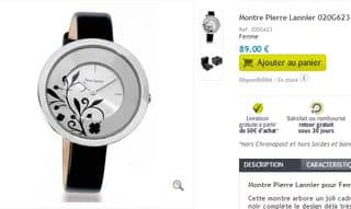 Montre femme Pierre Lannier 020G623 