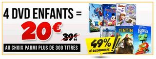 OFFRE SPECIALE DVD ENFANT