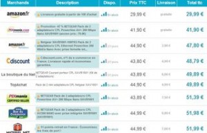 Pack d’adaptateurs Netgear (XAVB1601-100FRS) CPL 200 Mbit/s Nano avec prise pas chère