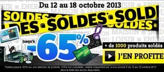 SOLDES CONRAD OCTOBRE 2013