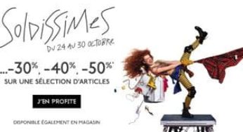 Soldes Galeries Lafayette des milliers d’articles à moitié prix et plus