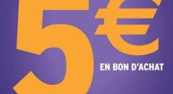 Bon d’achat 5 euros Intermarché