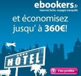 Codes Promo Ebooker : moins 10% sur les Hôtels / moins 30 euros sur les Vols + Hôtel