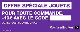 code promo jouet Pixmania 10 euros