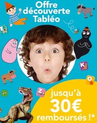 offre de remboursement tablette educatif i-Tableo Nathan