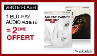 1 blu-ray audio offert pour 1 achete