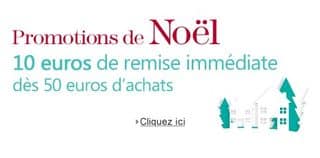 10 euros offerts pour 50 euros achats (arts de la table, rangements, luminaire….) – DERNIER JOUR