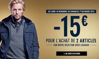 15 euros de reductions BRICE