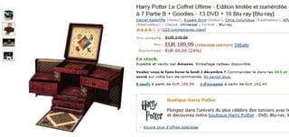 Harry Potter - Le Coffret Ultime 18 Blu-Ray + 13 DVD - Edition Limitée et  Numérotée - Blu-ray - Achat & prix