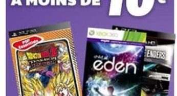 Bon plan jeux vidéo : 100 jeux à moins de 10 euros