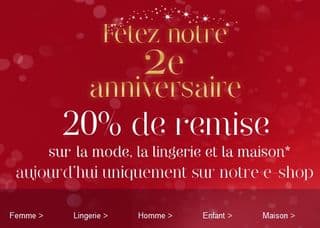 Marks et Spencer 20 pourcent sur tout