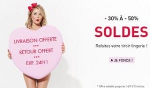 Soldes lingerie chez Body And Co (jusqu’a -50% + livraison gratuite)