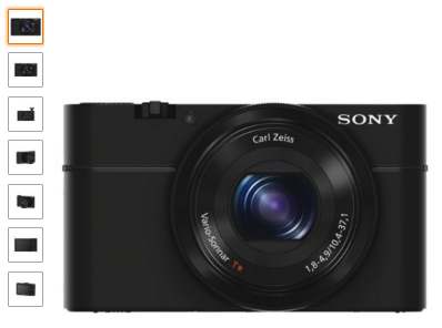 moins de 290€ l‘appareil photo Sony DSC-RX100 (20,2 Mpix ; Zoom optique 3,6x)