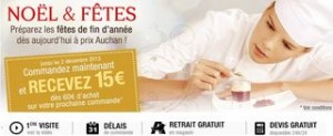 bon plan traiteur Auchan bon achat