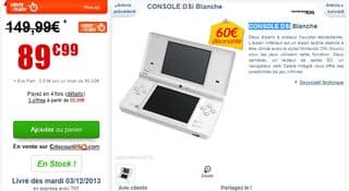 Black Friday : console Nintendo DSi à seulement 89,99 euros