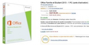 office 2013 famille et etudiant moins cher