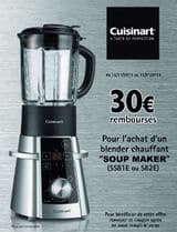 offre remboursement Blender Chauffant Cuisinart