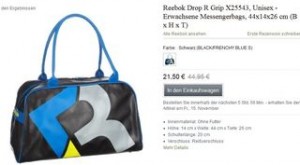 sac Reebok Drop R Grip moitie prix