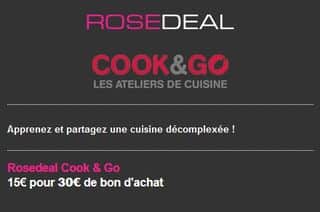 15 euros les 30 euros Cook and Go