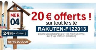 20 euros remise pour 140 euros d’achats PriceMinister (48h uniquement)