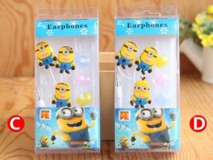 Ecouteurs Minions Rush pas chers moins de 4 euros