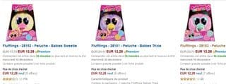 Fluffings a moins de 15 euros