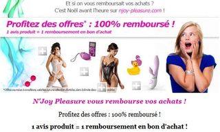 Lingerie sexy  et Sextoy 100 pourcent rembourse