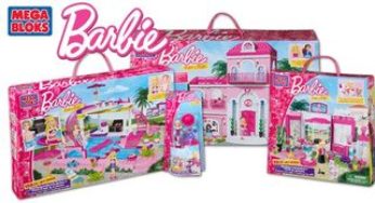 MEGA BLOKS : -20% dès 35€ d’achats (Mega Bloks Barbie) -20% dès 25€ d’achats (Mega Bloks First Builders)